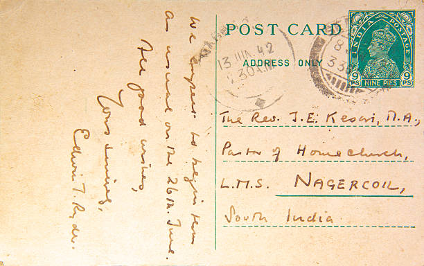 Post Card from Colonial India - 1942