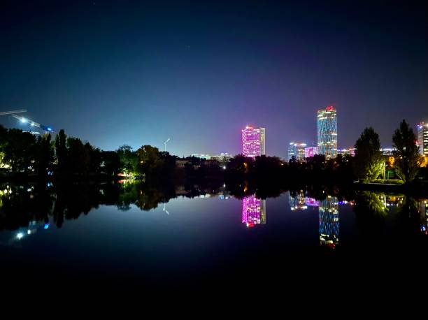 istock Night view of the city 1773387150