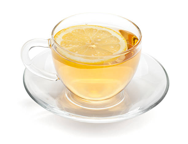 istock Cup of tea with lemon slice 177339479