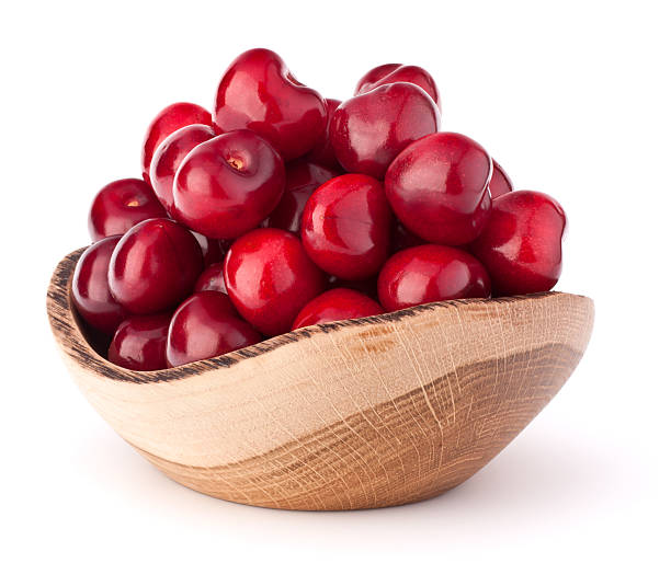 istock cherry berries in wooden bowl 177339850