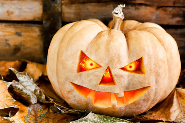 istock Halloween creepy pumpkin 177340185