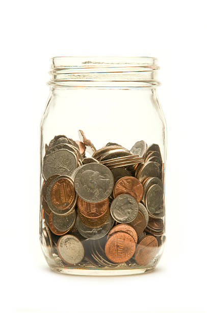 istock American coins in a glass jar 177340695
