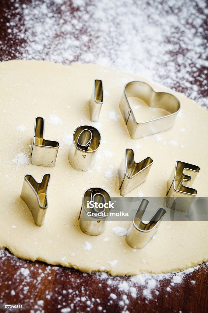 Miłość cookie do gipsu - Zbiór zdjęć royalty-free (Alfabet)