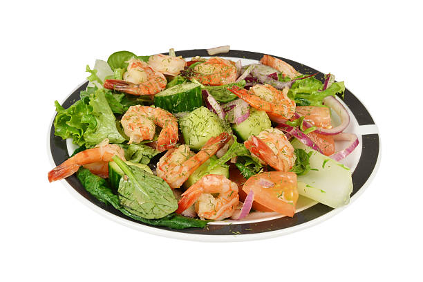 istock Oriental prawns shrimp salad. 177341556