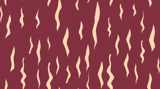 Vector illustration of Stripe texture with many lines. Vector seamless abstract pattern. Vector illustration. Seamless zigzag pattern, geometric print. Fire flames seamless pattern vector illustration.