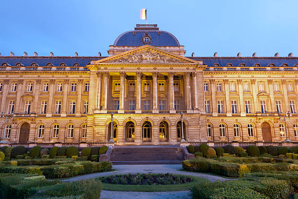istock Brussels - The Royal Palace in evening 177341785