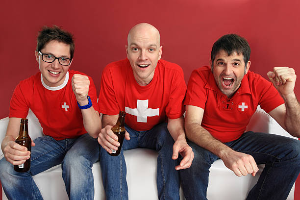 istock Cheering for the Swiss team 177341877