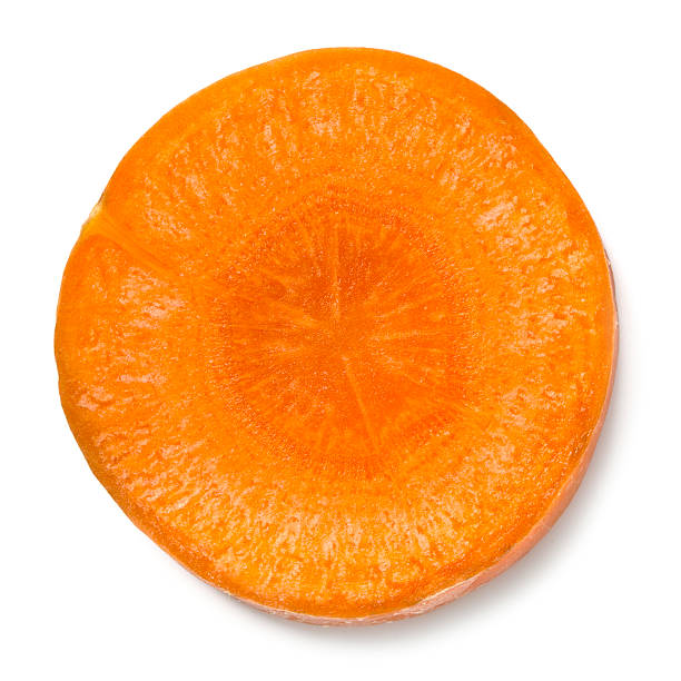 istock Slice of Carrot Isolated 177342206