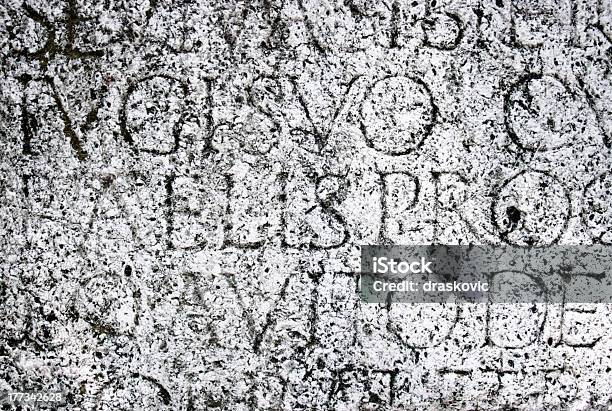 Classic Roman Script Roman Script Stock Photo - Download Image Now - Alphabet, Antique ...