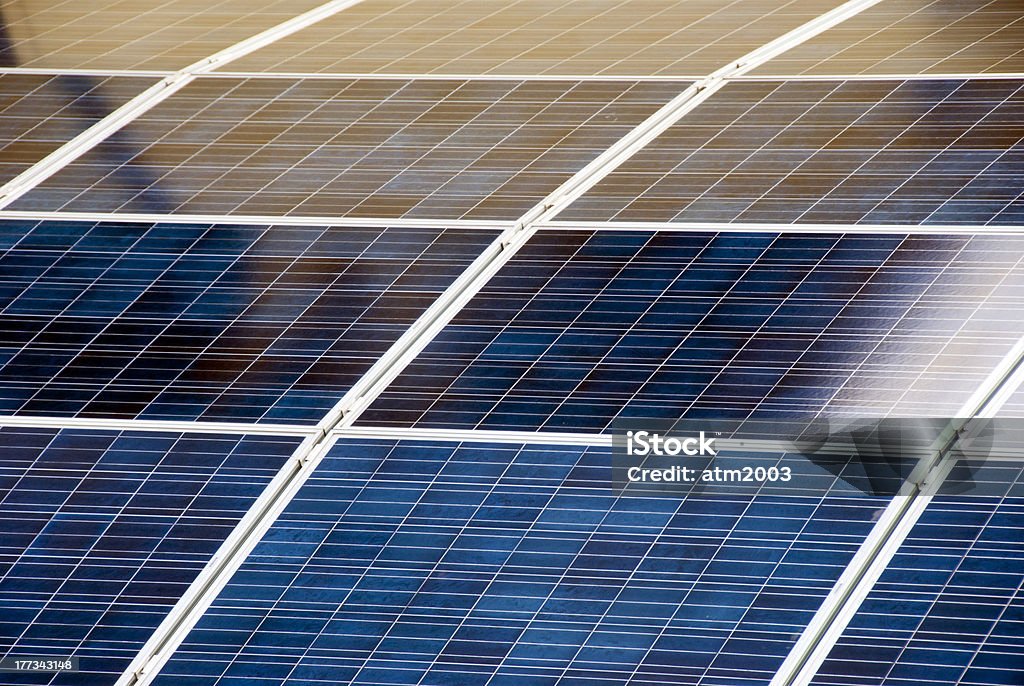 Panneaux solaires - Photo de Alimentation électrique libre de droits