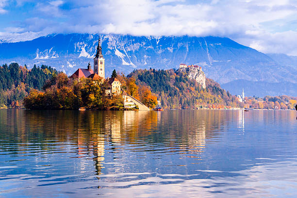 istock Bled with lake, Slovenia, Europe 177344633