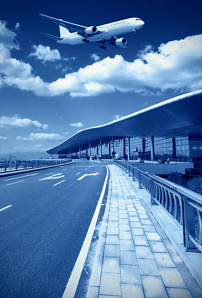 istock The airport scene in Shanghai, China 177344971