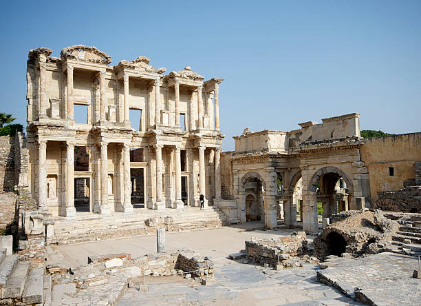 Ephesus stock photo