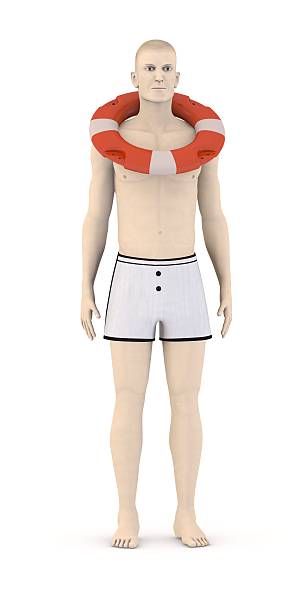 istock artifical male with buoy 177345669
