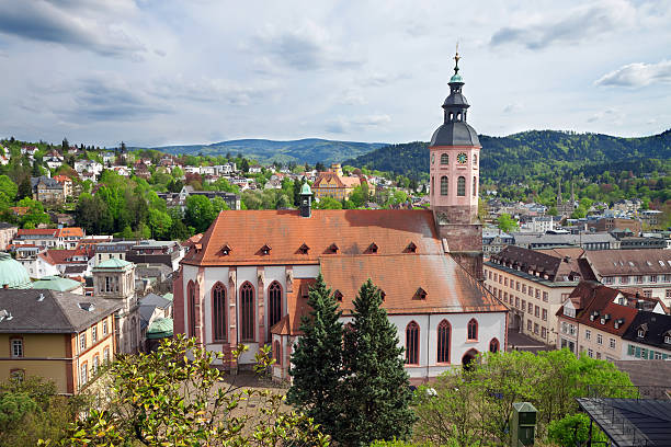 istock Panoramic view of Baden-Baden. 177346634