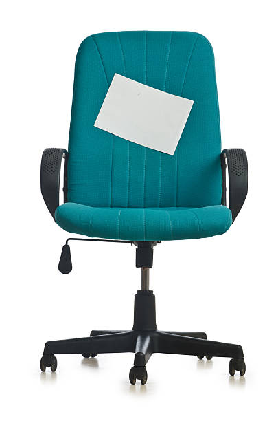 istock Office chair isolated on the white background 177346988