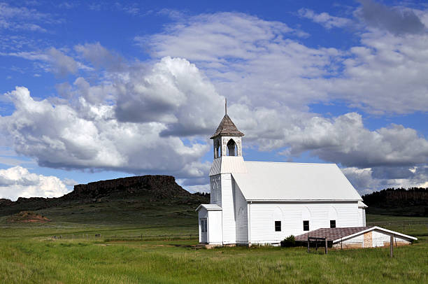 istock Old wooden church 177347266