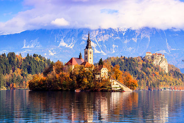 istock Bled with lake, Slovenia, Europe 177348429