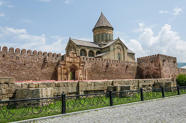 istock Mtskheta, Svetitskhoveli Cathedral of Twelve Apostles 177349133