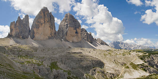 istock Three Peaks of Lavaredo Panorama 177349348