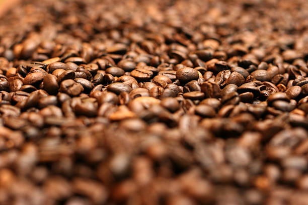 Coffee beans stock photo