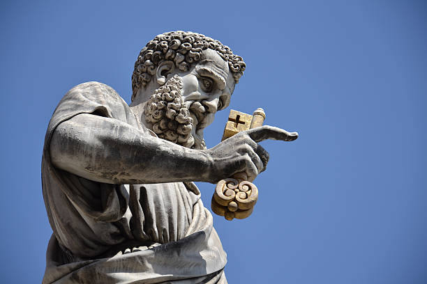 황후상 st. peter - statue architecture st peters basilica vatican 뉴스 사진 이미지