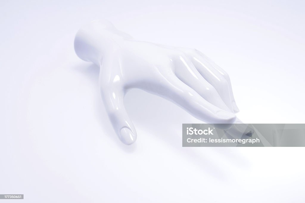 Mannequin hands Glass Mannequin hands for art jewelry Statue Stock Photo