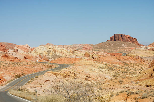 istock Road Curving Through Red Rock Desert 177350858