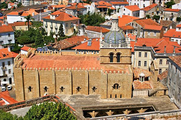 istock Cityscape over the roofs of Coimbra 177351083