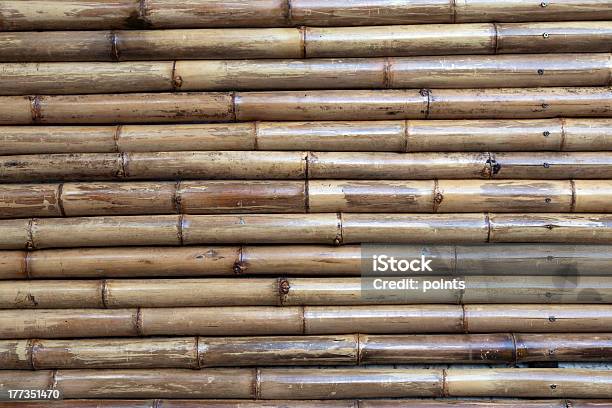 Photo libre de droit de Vieux Fond De Bambou banque d'images et plus d'images libres de droit de Abstrait - Abstrait, Asie, Bois de construction