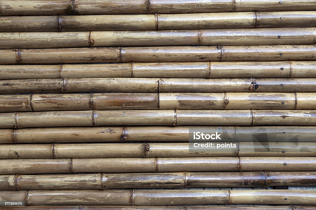 Antigo fundo de Bambu - Royalty-free Abstrato Foto de stock