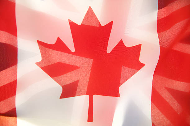 istock flags of Canada and Great Britain 177351791