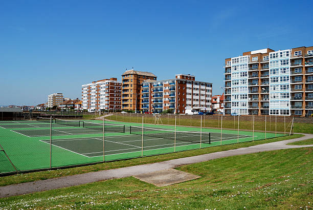 istock Tennis Courts on Hove seafront. England 177356272