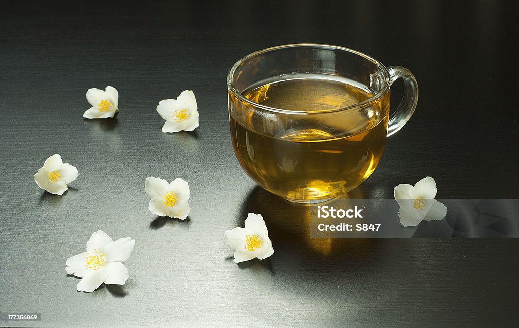 Tè di gelsomino - Foto stock royalty-free di Antiossidante