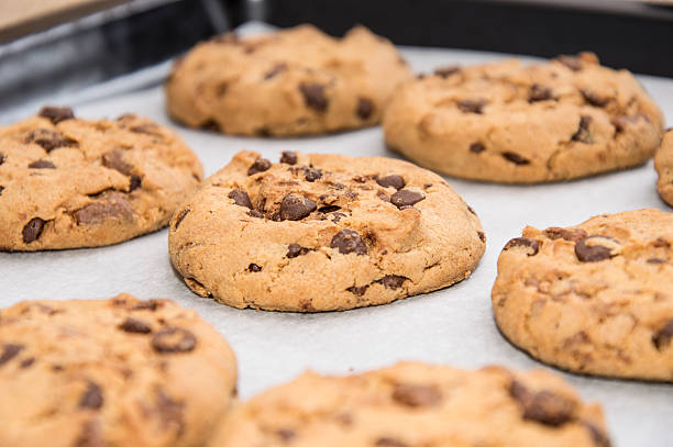 istock Fresh homemade Cookies on a griddle 177357274
