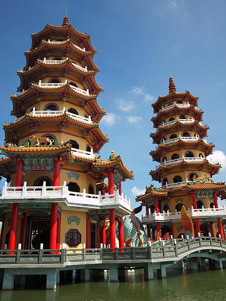 istock Dragon and Tiger Pagodas in Taiwan 177357462