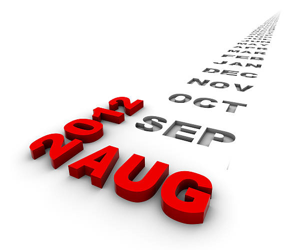 август 2012 г. - september calendar 2012 three dimensional shape стоковые фото и изображения