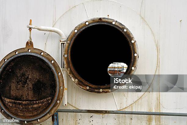 Open The Hatch Stock Photo - Download Image Now - Circle, Crude Oil, Dirty