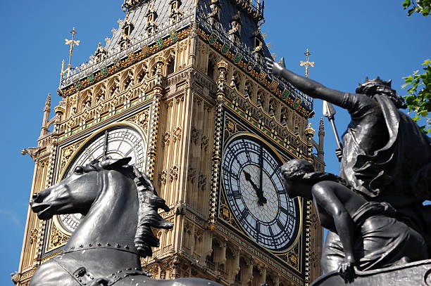 istock London's Big Ben with chariot statue 177358736