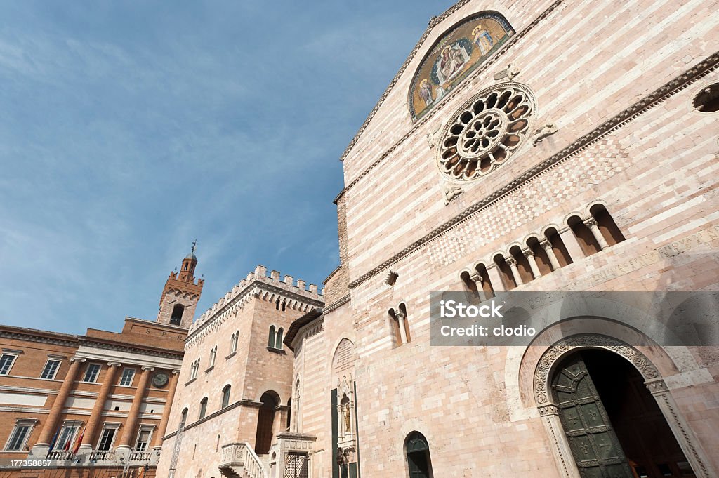 Catedral de Foligno - Royalty-free Antigo Foto de stock