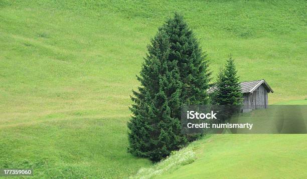 Foto de Montanha Hut e mais fotos de stock de Agricultura - Agricultura, Alpes europeus, Antigo