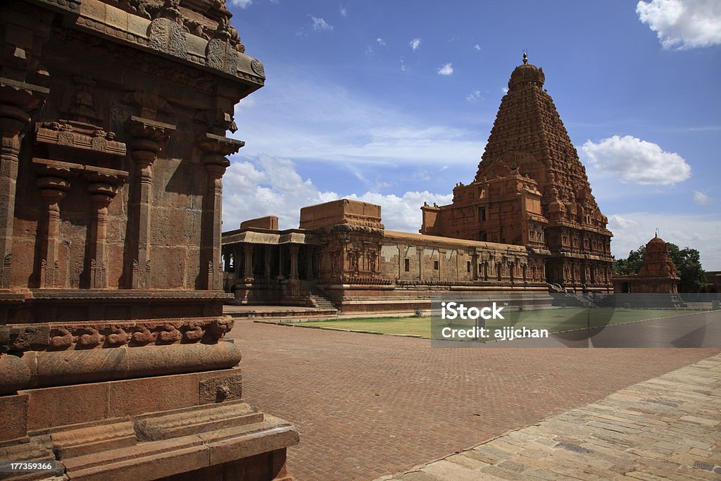 Большой храм Thanjavur - Стоковые фото Большой роялти-фри