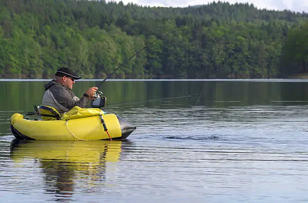 Photo of Fishing with a float tube