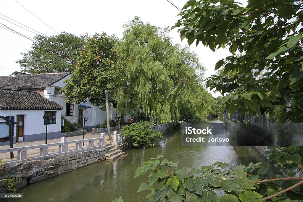 Canal de Suzhou - Foto de stock de Arquitetura royalty-free