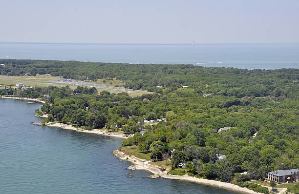 istock South Bass Island aerial 177361382
