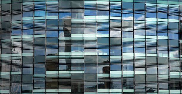Office Building Glass Facade stock photo
