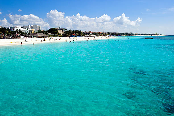 istock People enjoying a Caribbean beach 177363101