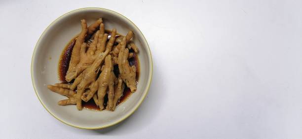 istock Chicken feet boiled in fish sauce. 1773638120