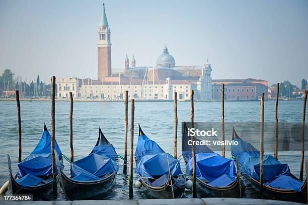 San Giorgio Maggiore - Fotografias de stock e mais imagens de Andrea Palladio - Andrea Palladio, Arquitetura, Atracado