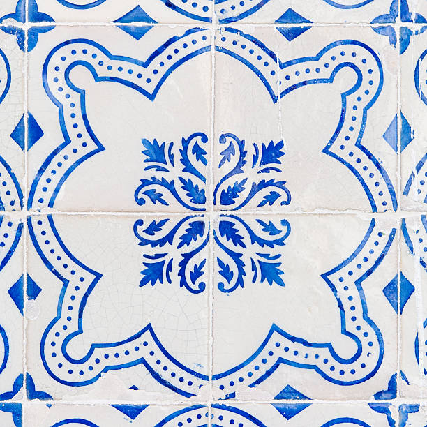 istock Vintage Azulejo texture from Portugal 177365556